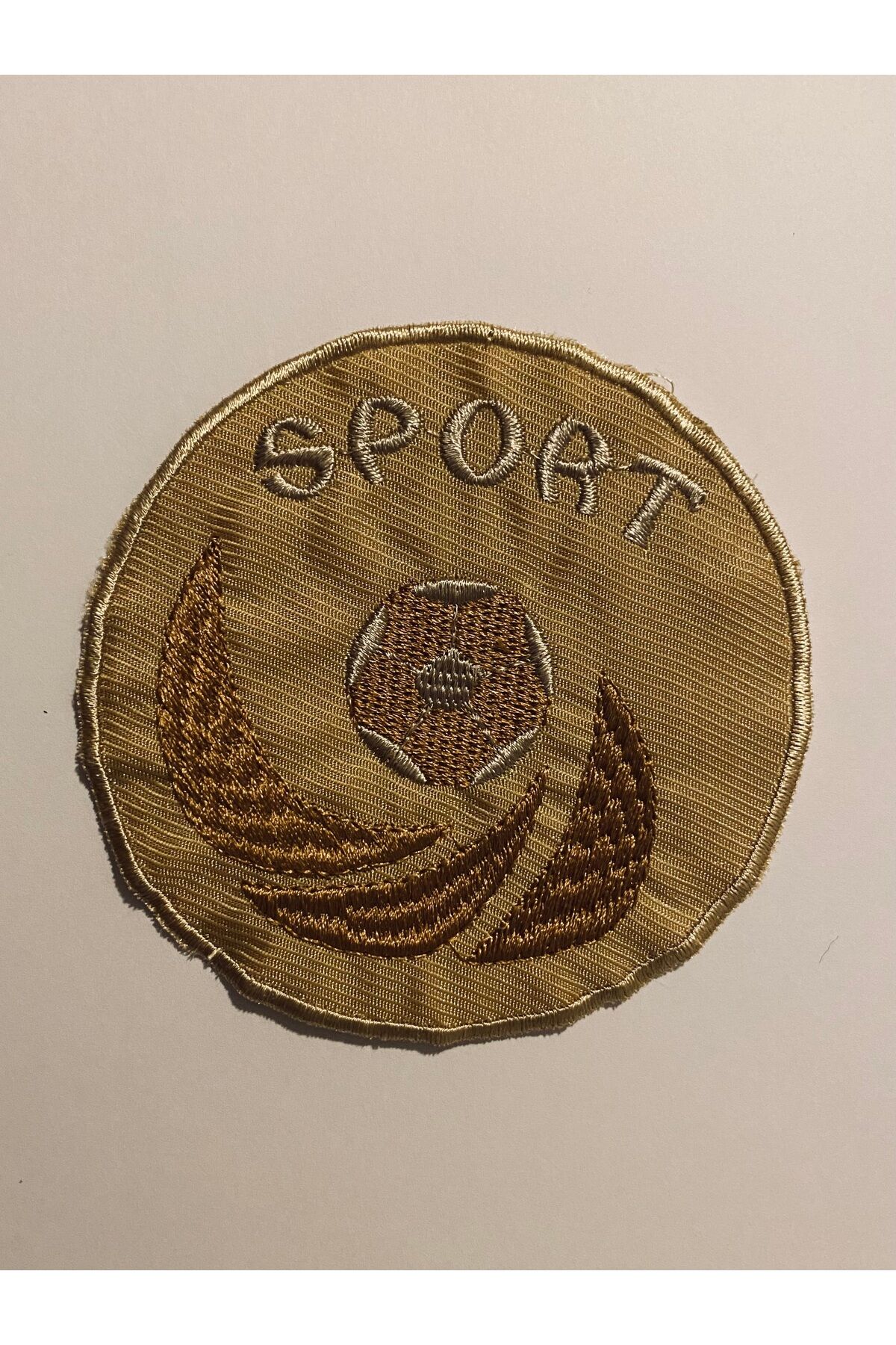 Arma Dikmeli Gabardin Kumaş Sport 9.5cm. Kamel. 1 adet.