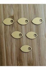 Kaplama akrilik plastik balık el işleme pul. 20 gram.