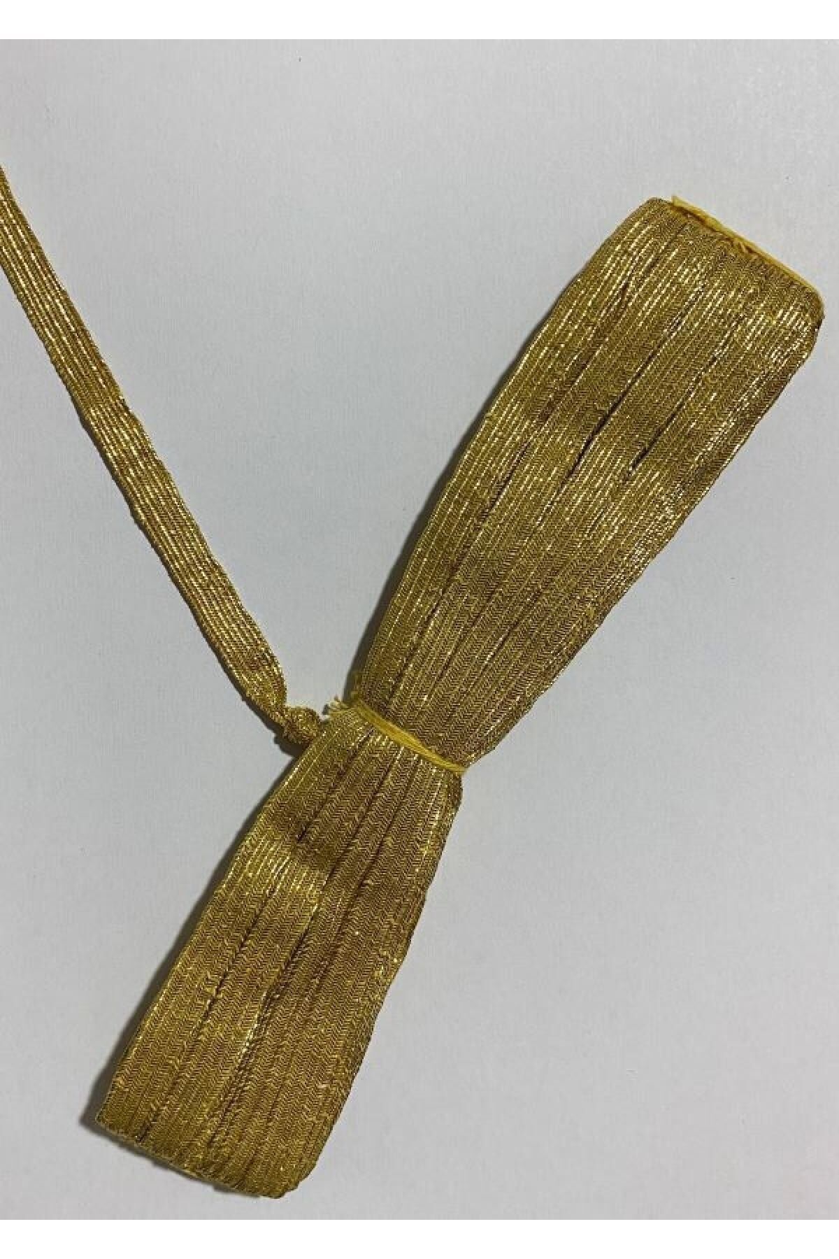 Dekoratif Sim Şerit. 1cmx20metre. Gold.