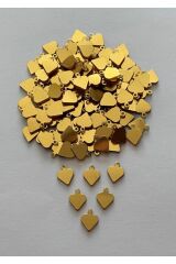 Oya, Abiye, Halhal, Bileklik, Kolye Vb. Pleksi Metalik Kaplama (KALIN) Plastik El Işleme Pul. 20gr.