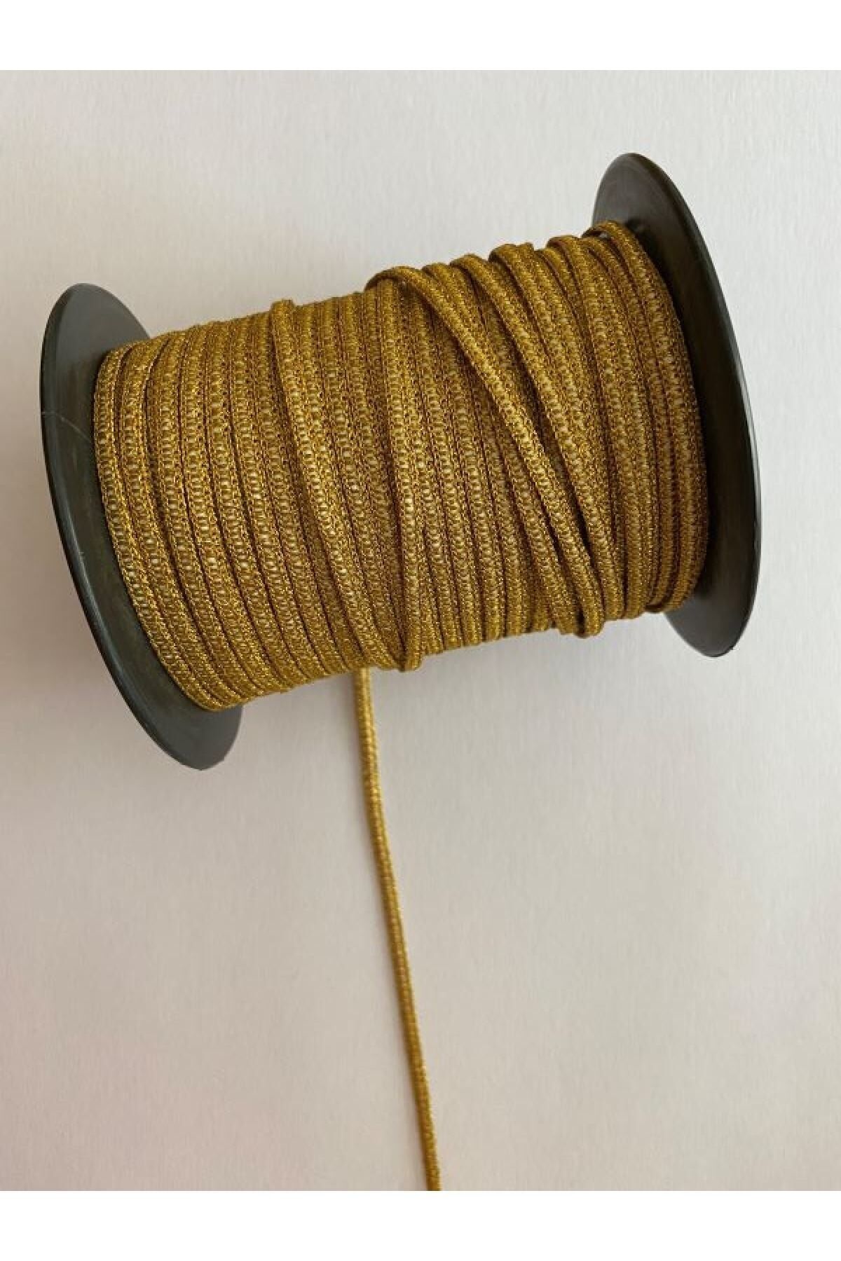 Dekoratif Sim Şerit. 3 mm x 5 mt Sarı