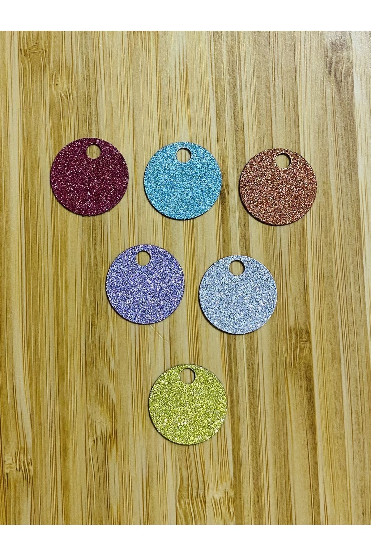 Simli makrame çanta, cüzdan, abiye ve halay mendili el işleme renkli pul 20mm. 25 gr.