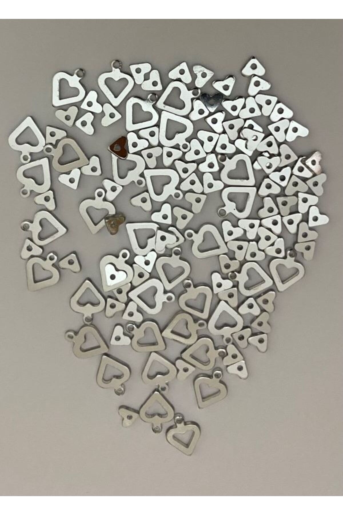 Oya, Abiye, Halhal, Bileklik, Kolye Vb. Pleksi Metalik Kaplama (KALIN) Plastik El Işleme Pul. 20gr.