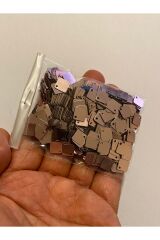 Oya,havlu, Halay Mendili Yan Delikli Kare El Işleme Pul. Vizon. 8mm 20gr. Yaklaşık 680 Adet