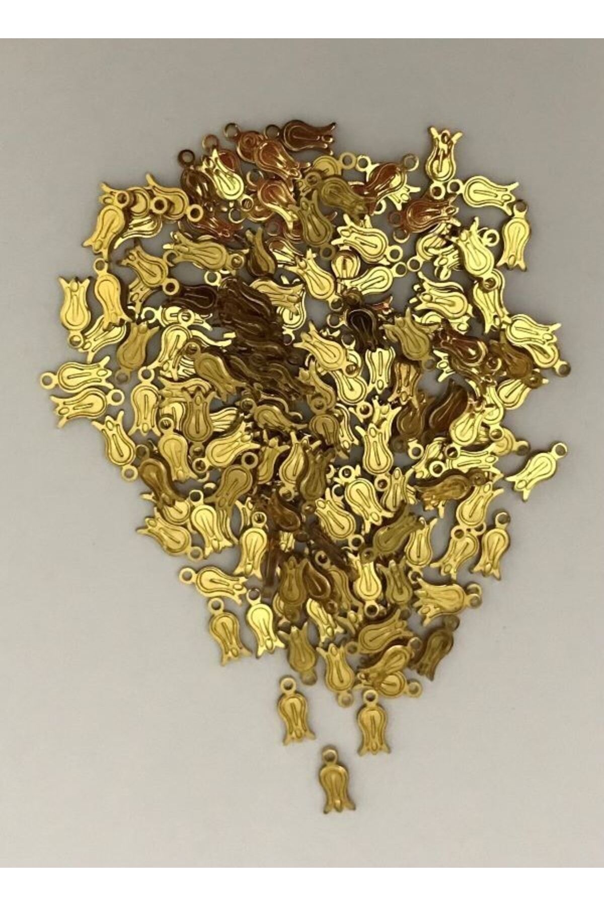 Lale Oya, Abiye, Halhal, Bileklik, Kolye Pleksi Kaplama (kalın) Plastik El Işleme Pul. 420-430 Adet.