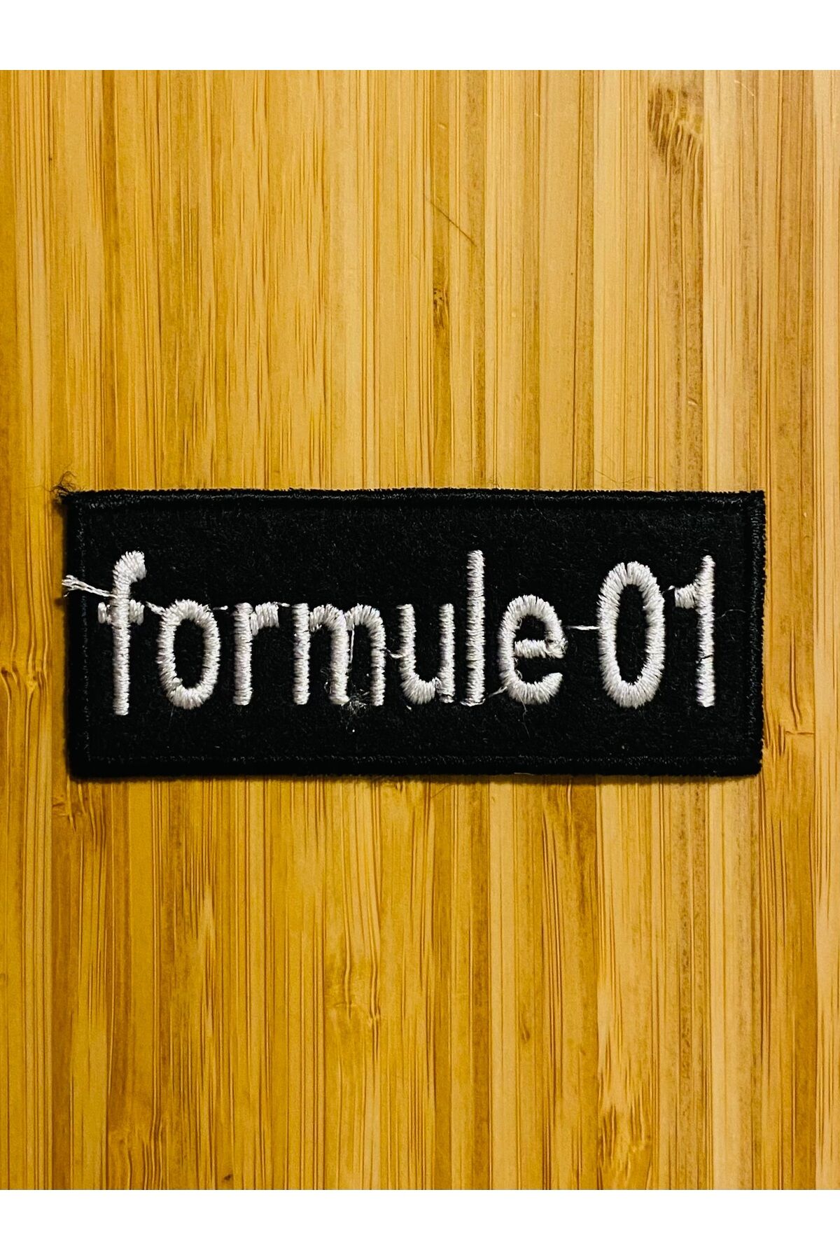 Arma Keçe Kumaş Formule 01 3,8x9cm. Siyah.