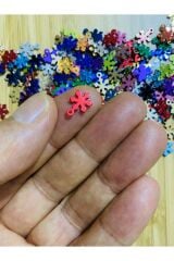 Kar Tanesi Oya, Abiye, Halhal, Bileklik, Kolye Pleksi Plastik El Işi Pul. 15gr. Tahmini 230-240 Ad.
