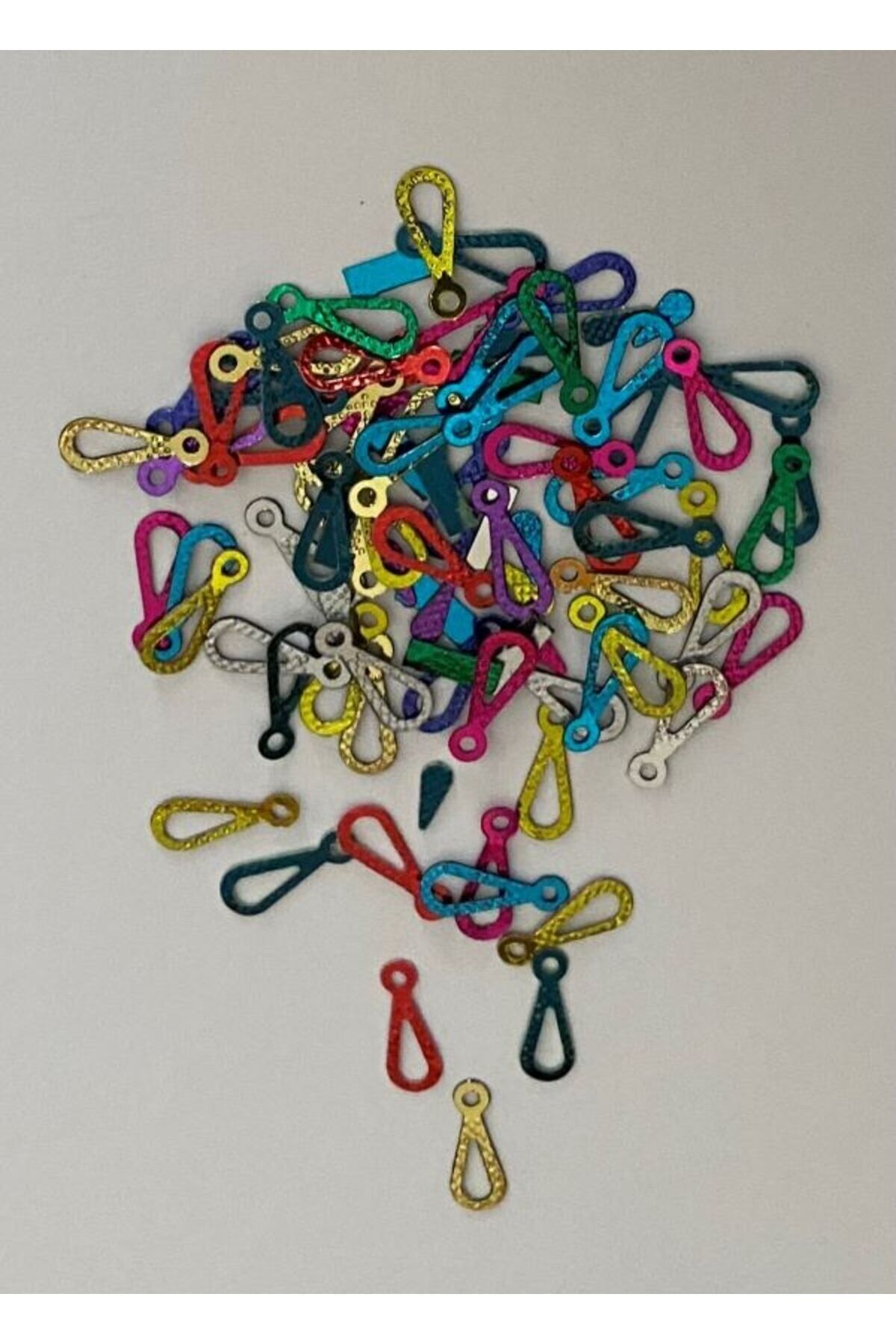 Oya, Abiye, Havlu, Çeyiz Vb. El Işleme Metalik Kaplama Plastik Pul.