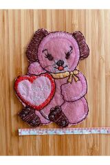 Arma Yapıştırmalı ve dikmeli Ayıck 8.5x11.5cm. Pudra. 1 adet.