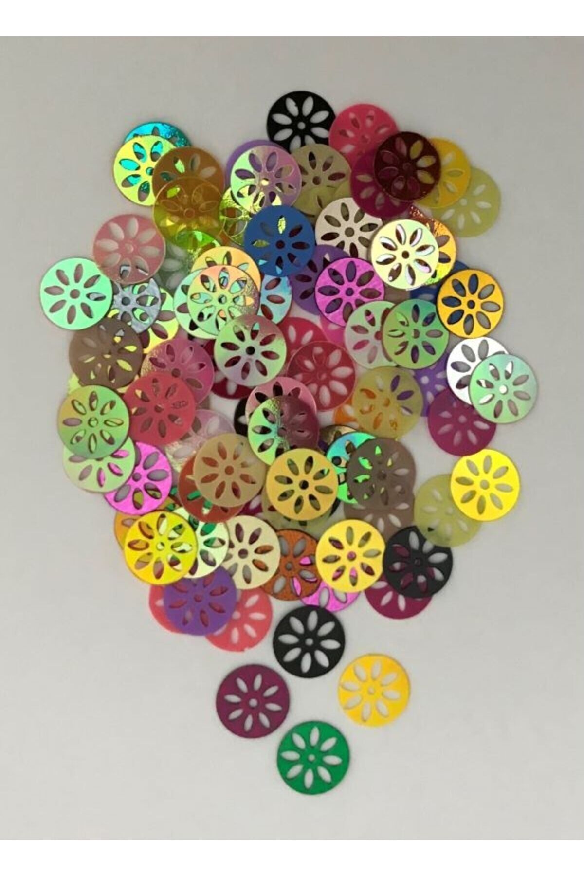 Oya, Abiye, Havlu, Çeyiz Vb. El Işleme Metalik Kaplama Plastik Pul.