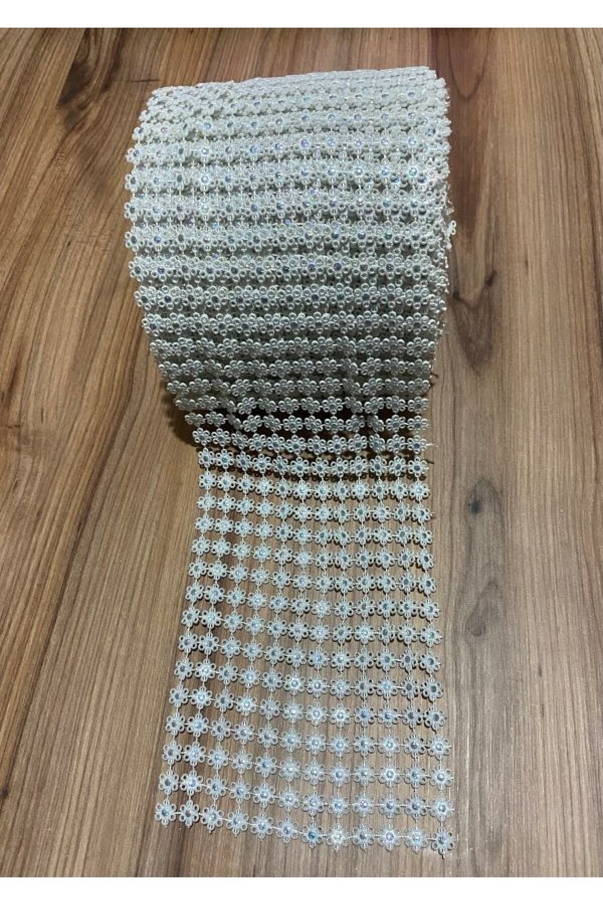 Dekoratif Şerit Papatya. 12 Sıra. 1 Metre.