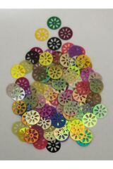 Oya, Abiye, Havlu, Çeyiz Vb. El Işleme Metalik Kaplama Plastik Pul.