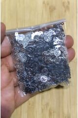 Öztürk Tuğra ince  Pul Gümüş. 7mm. 15gr. Paket içi tahmini 550 adet.