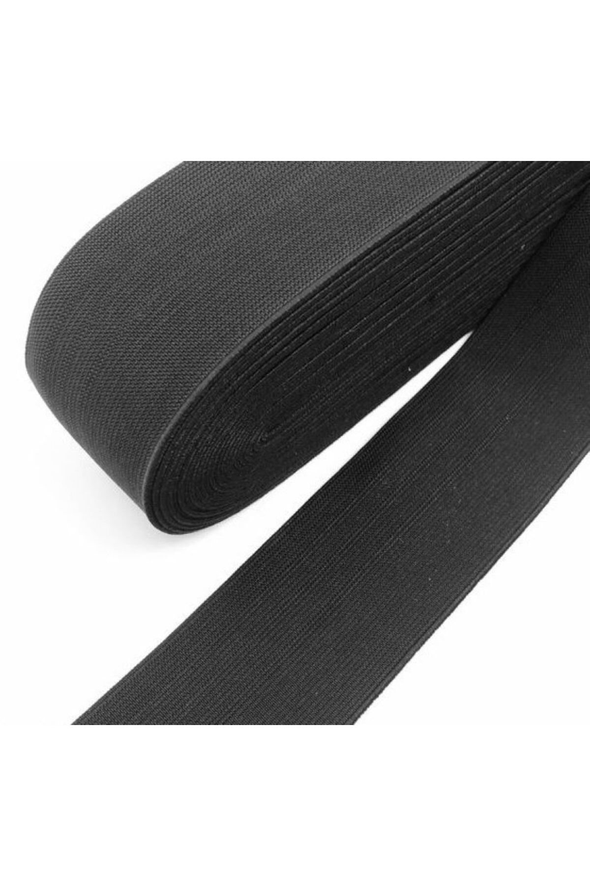 Paça Lastik Eni:1.5cm. 10 Metre Siyah.