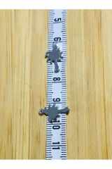 Palmiye Pleksi Kalın Pul 11mm Gümüş. 20gr