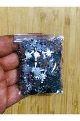 Palmiye Pleksi Kalın Pul 11mm Gümüş. 20gr