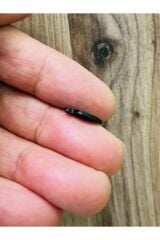 Siyah Kulplu Mini Yaprak Oya, Abiye, Halhal, Bileklik, Kolye. Pleksi Plastik El Işleme Pul. 20gr