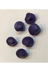 Deniz Kabuğu Bebe Düğmesi. 1.4cm. 6'lı Paket.
