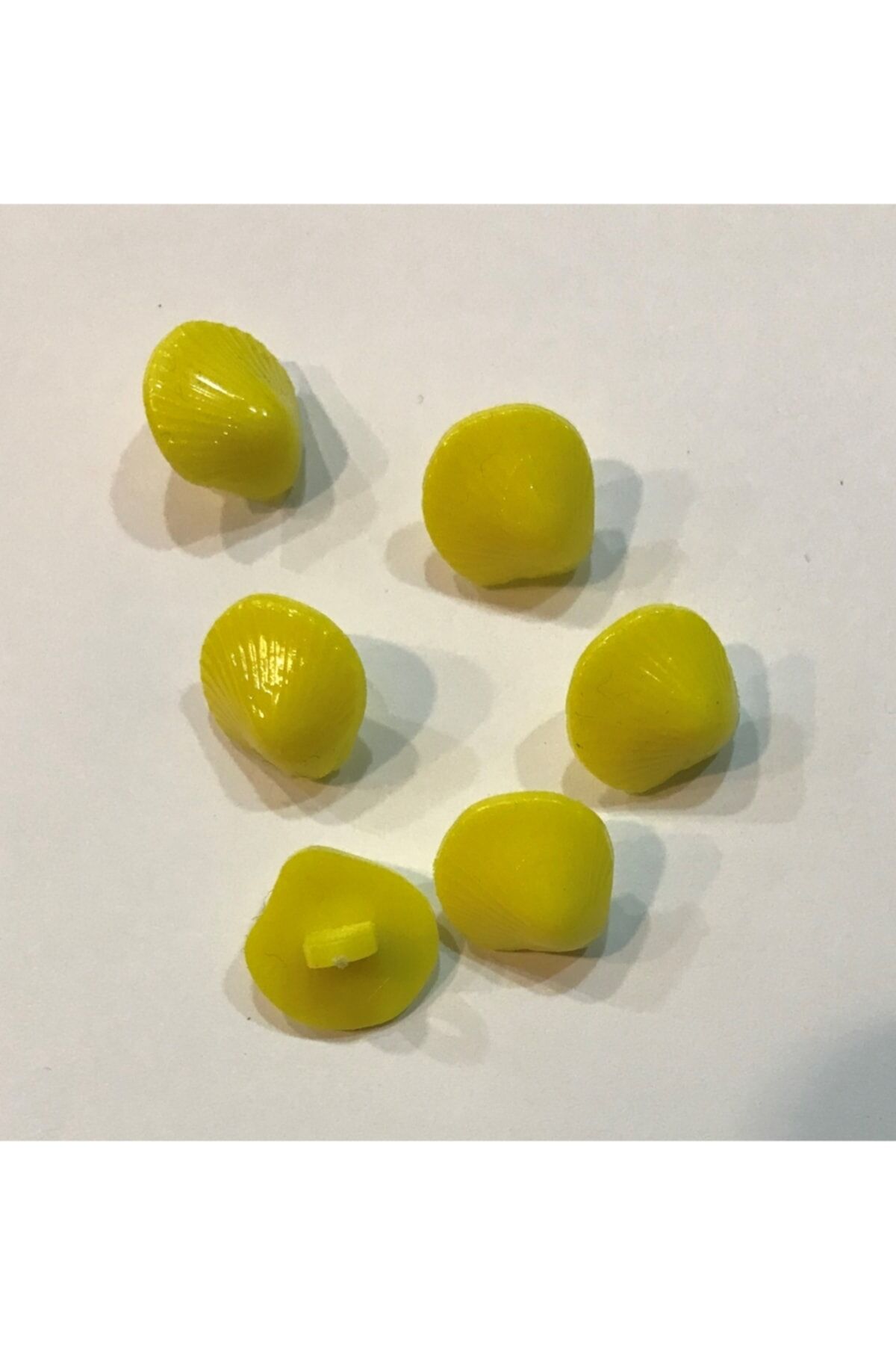 Deniz Kabuğu Bebe Düğmesi. 1.4cm. 6'lı Paket.