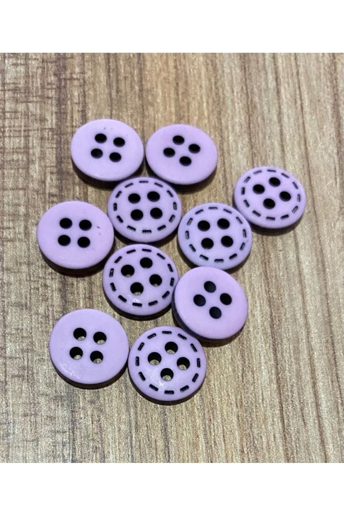 Spor Gömlek Düğmesi 1.2cm 10 Adet.