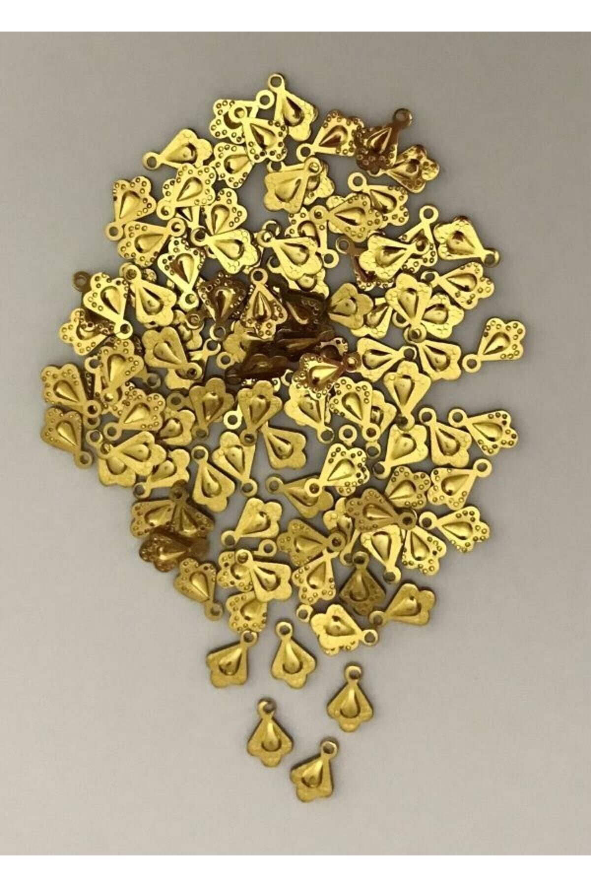 Desenli Üç Yapraklı Küpe. Oya, Abiye, Halhal, Bileklik, Kolye Vb. Pleksi Kaplama Plastik Pul. 20gr.