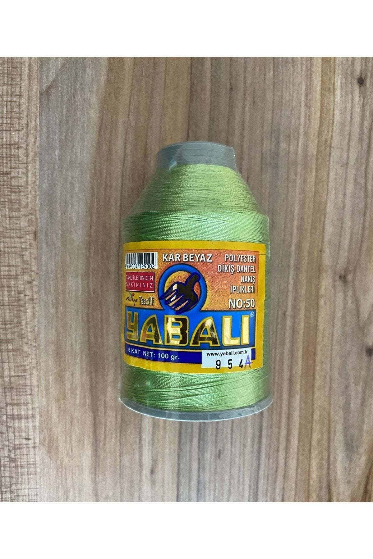 100 Gram Polyester No:50. 6katlı Oya Dantel Ipi.