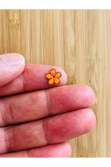 Papatya Işleme Pul. Paket Içi Tahmini 230 Adet. Renk: Turunç.