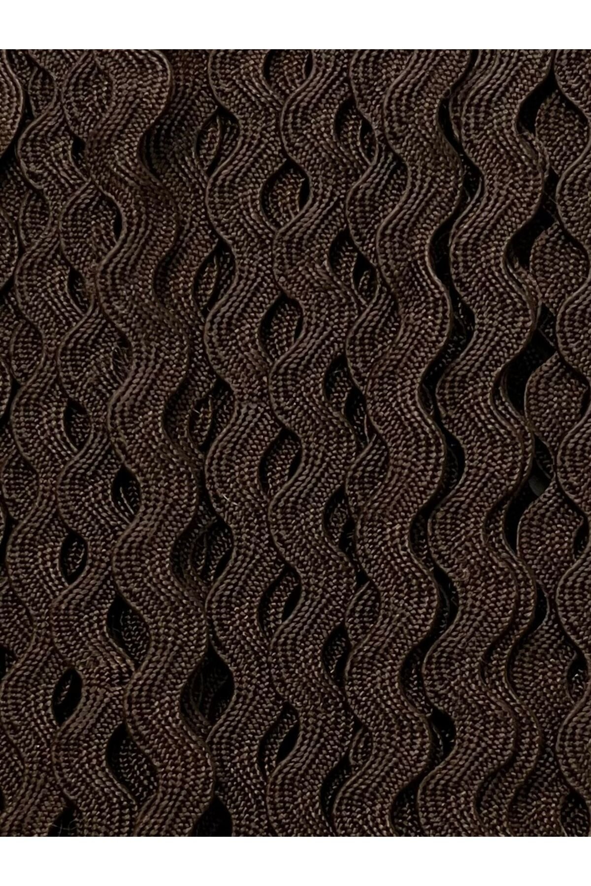 Su Taşı, Dekoratif Şerit. 1cm x 10 metre. Kahve.