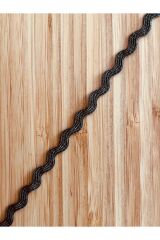 Su Taşı, Dekoratif Şerit. 1cm x 10 metre. Koyu Kahve.