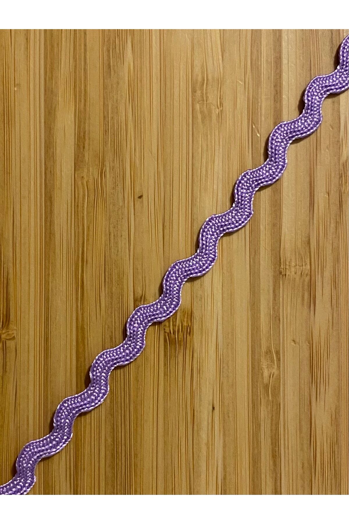 Su Taşı, Dekoratif Şerit. 1cm x 10 metre. Lila.