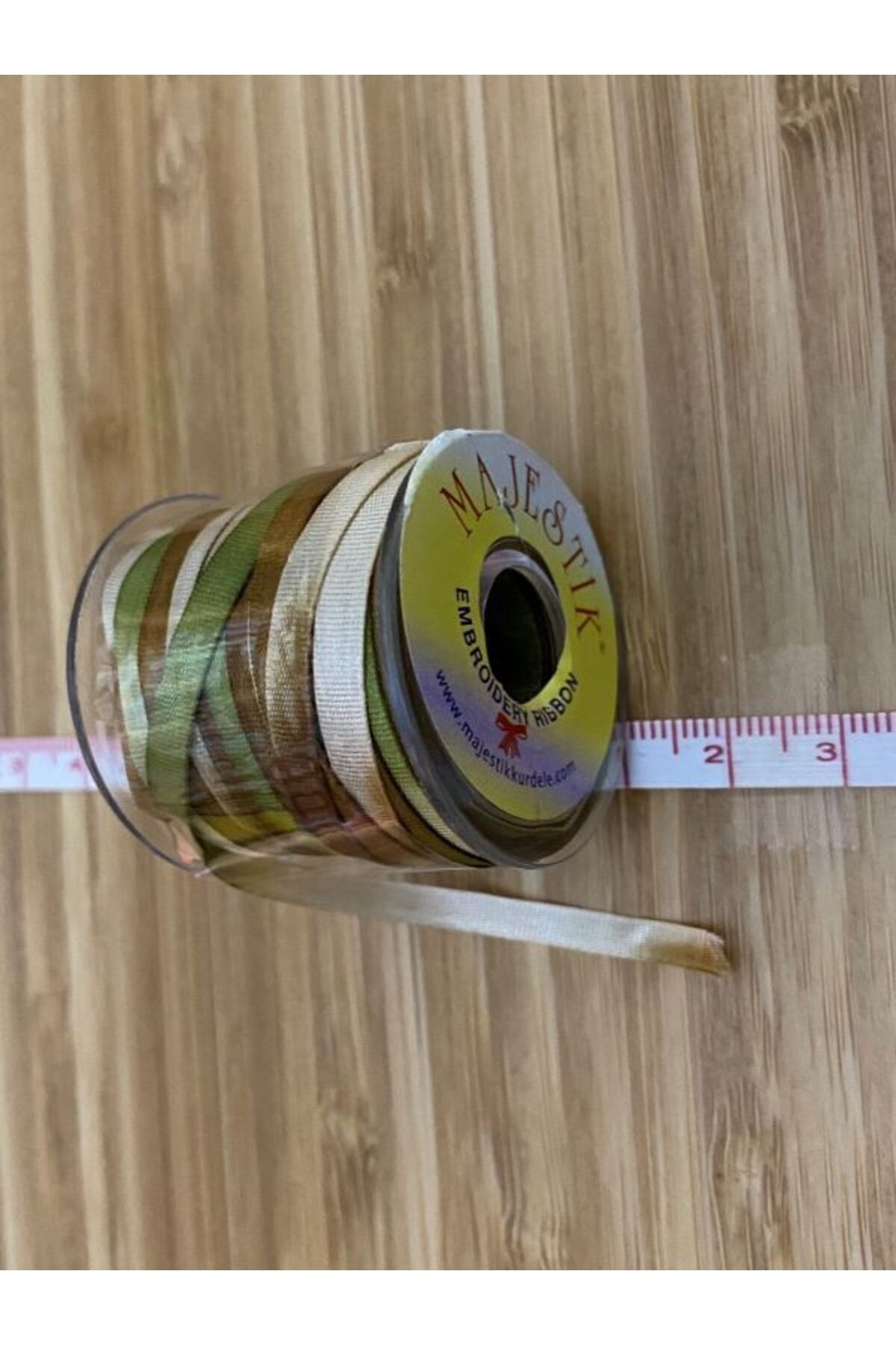 Batik Ipek El Nakış Kurdele 4mm. 15metre. Renk:71
