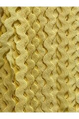 Su Taşı, Dekoratif Şerit. 1cm x 10 metre. Soluk sarı.