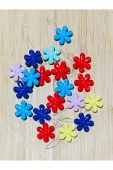 Papatya Şekilli İğneye İplik Geçirme Aparatı. 2 Adet. Stokta olan renkler gönderilir.