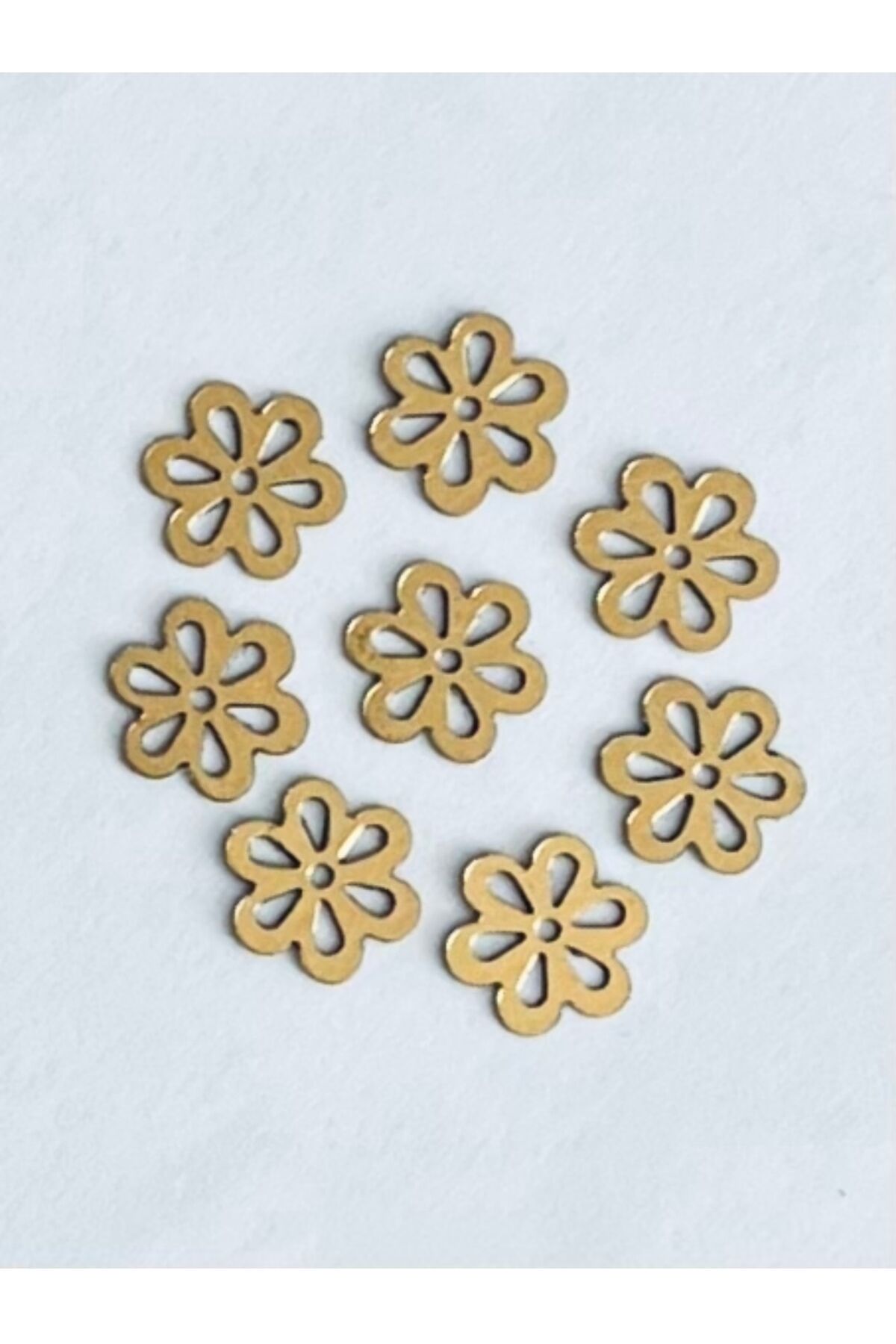 Papatya Yazma, Oya, Abiye, Havlu, Çeyizlik, Takı, Halay Mendili Plastik Ince Pul 15gr. 600 Ad. Gold.