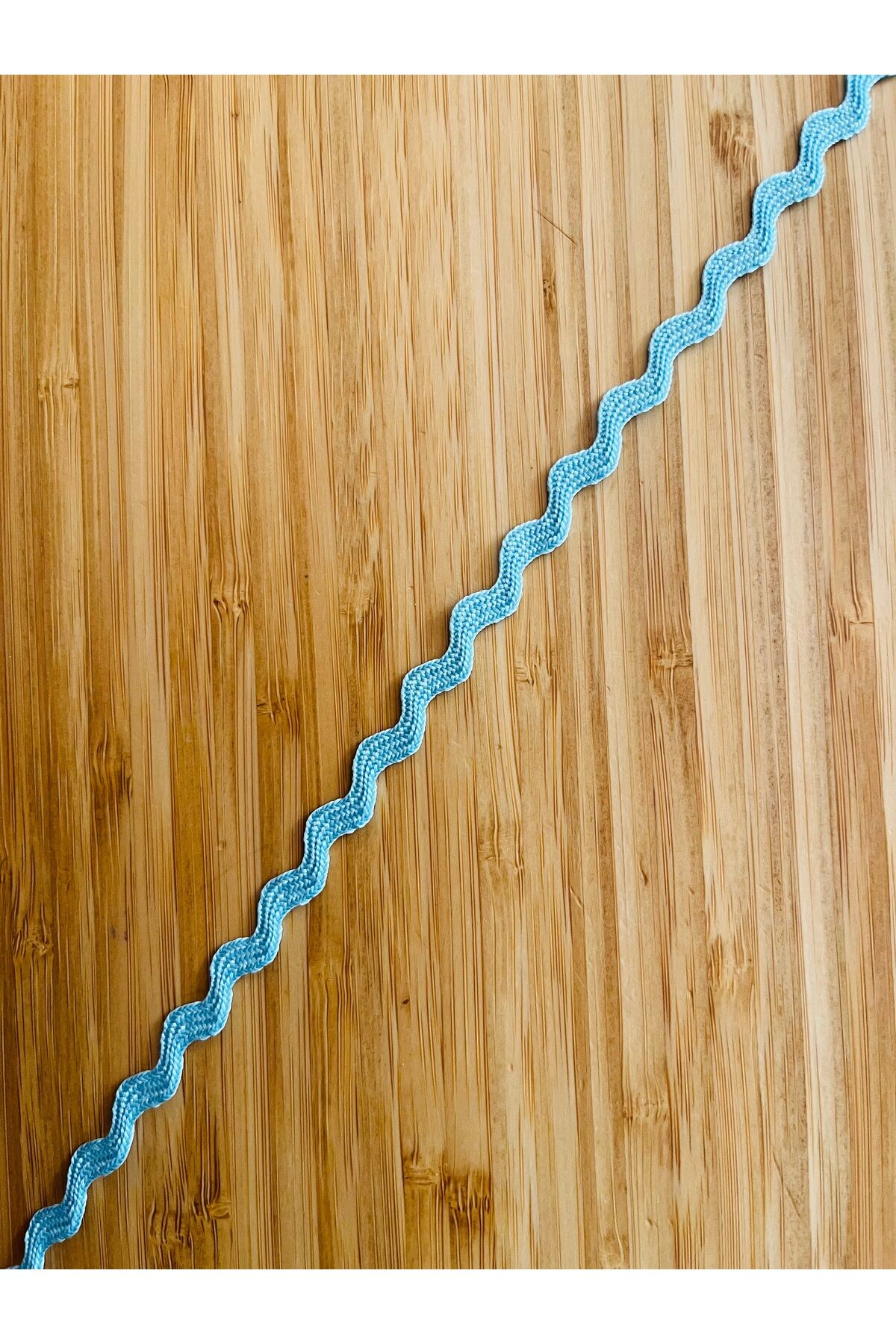 Su Taşı, Dekoratif Şerit. 1cm x 16 metre. Su Yeşili Tonu.