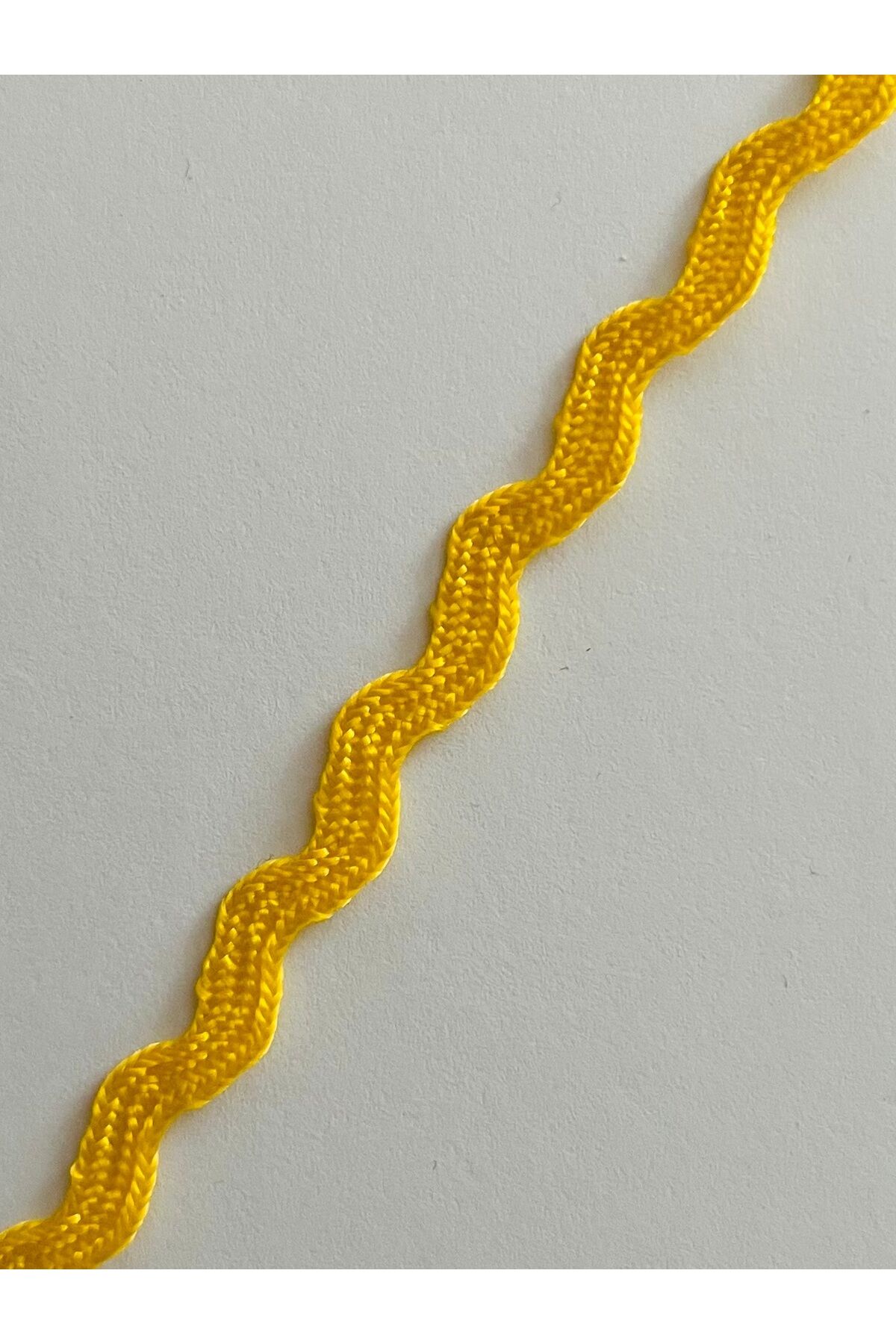 Su Taşı, Dekoratif Şerit. 1cm x 5 metre. Koyu Sarı.