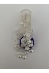 Janjan Yarım Inci Beyaz 13 mm Paket Içi: 39 Adet