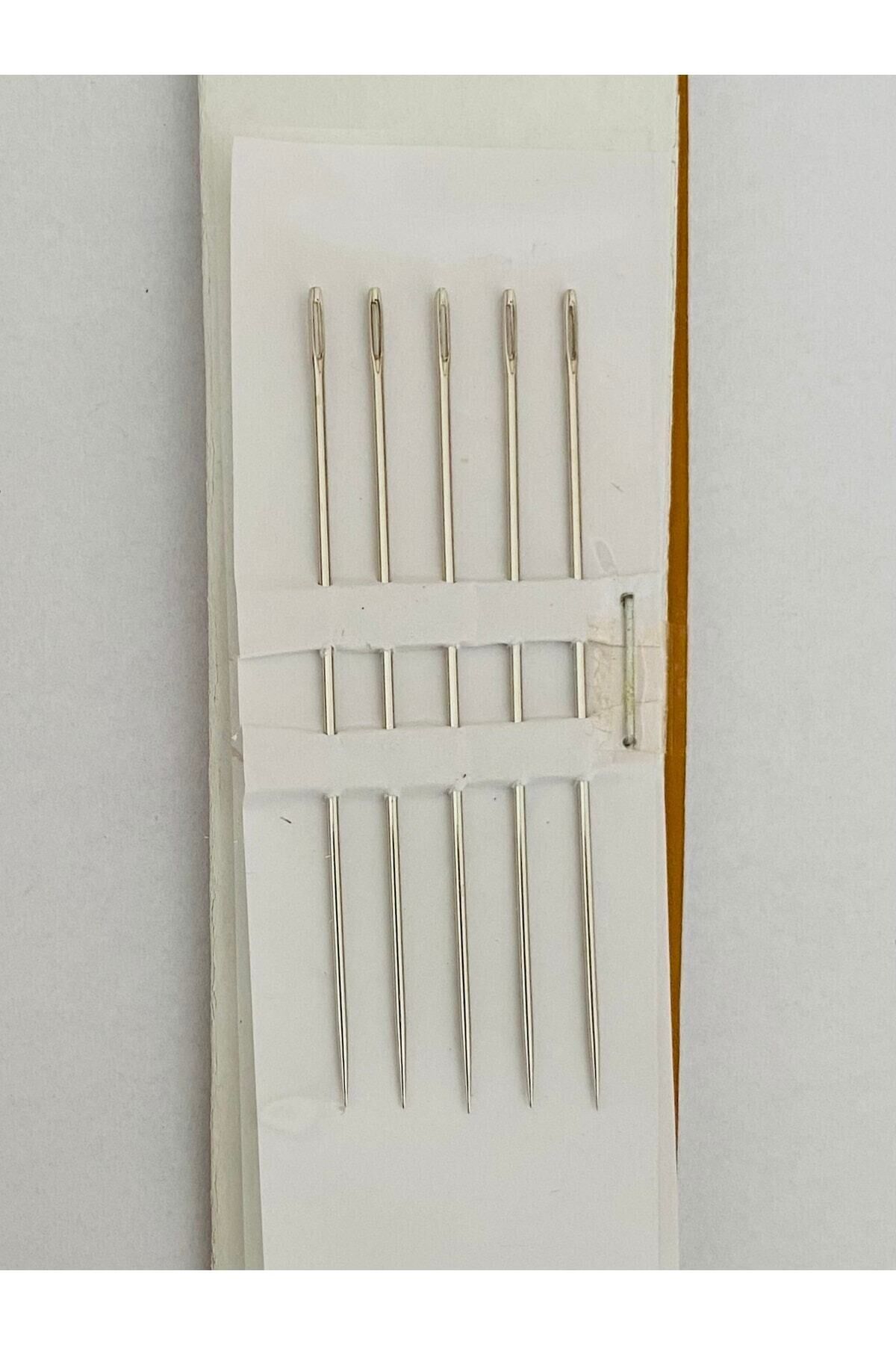 Dikiş Iğnesi 9cm. 6/0. 5'li paket.