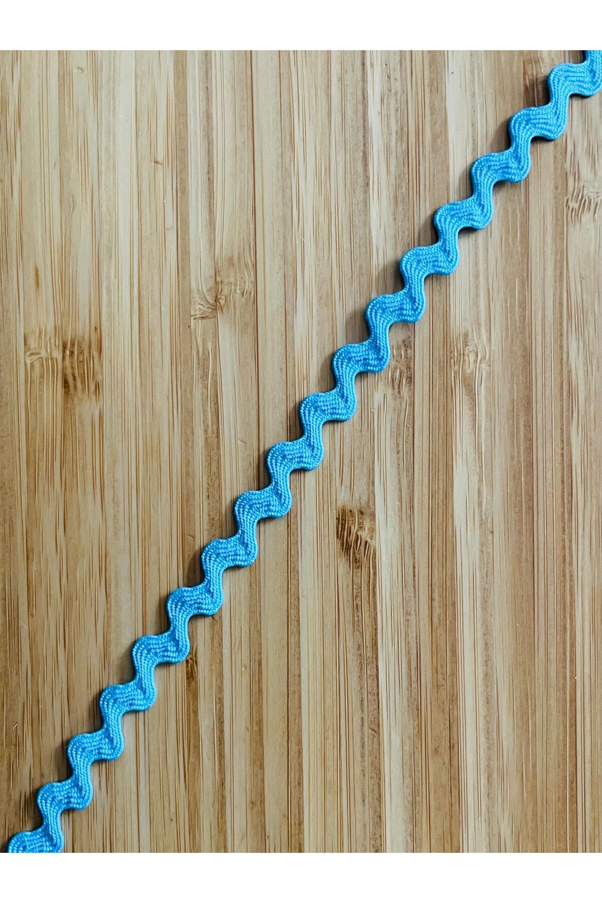 Su Taşı, Dekoratif Şerit. 1cm x 5metre. Mavi.