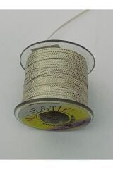 El Işleme Sedef (simli) Ipek Nakış Kurdele. Eni: 2mm. Pkt Içeriği:10metre. Renk:101.