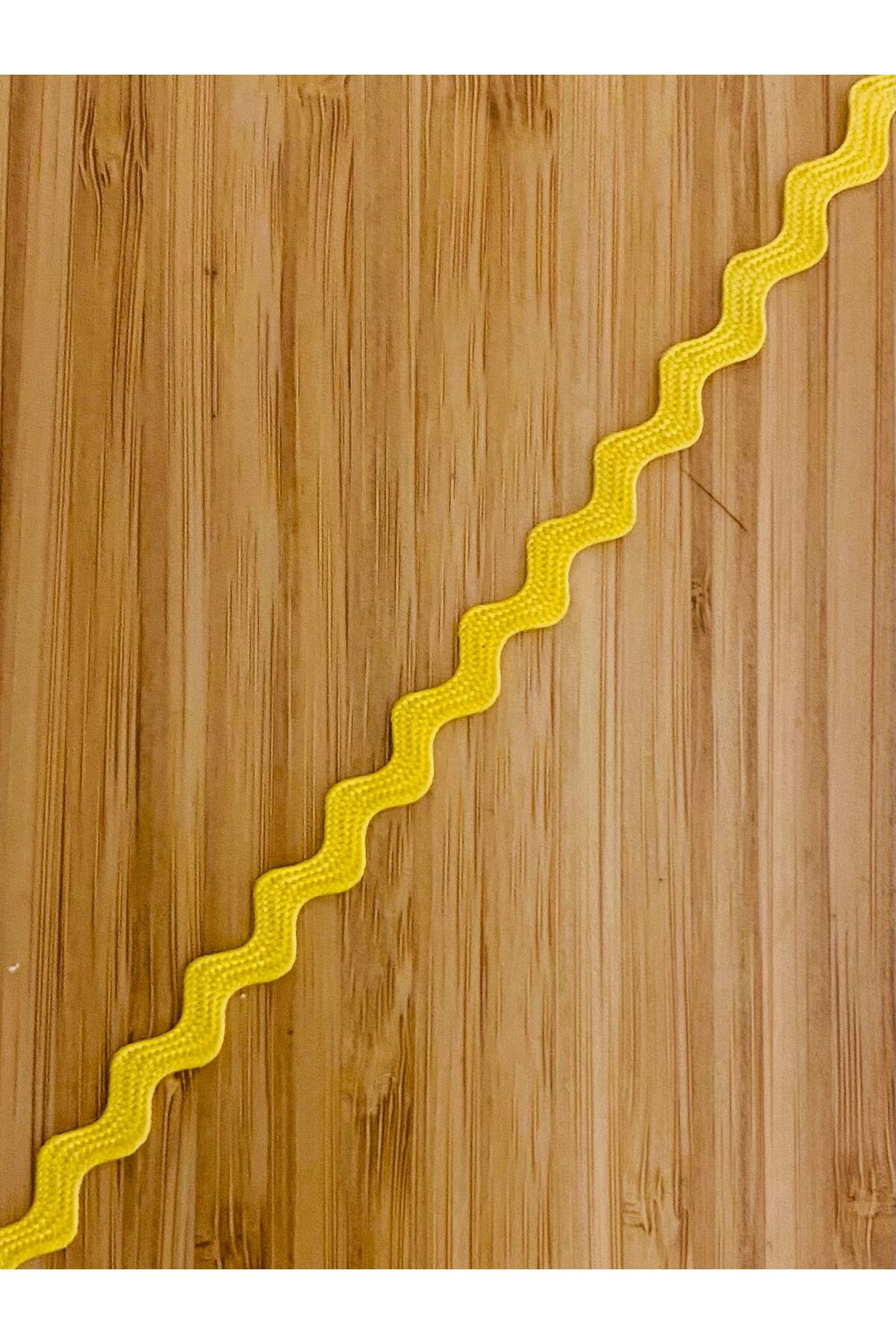 Su Taşı, Dekoratif Şerit. 1cm x 5metre. Sarı.