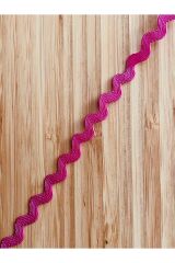 Su Taşı, Dekoratif Şerit. 1cm x 8 metre 20 santimetre. Fuşya.