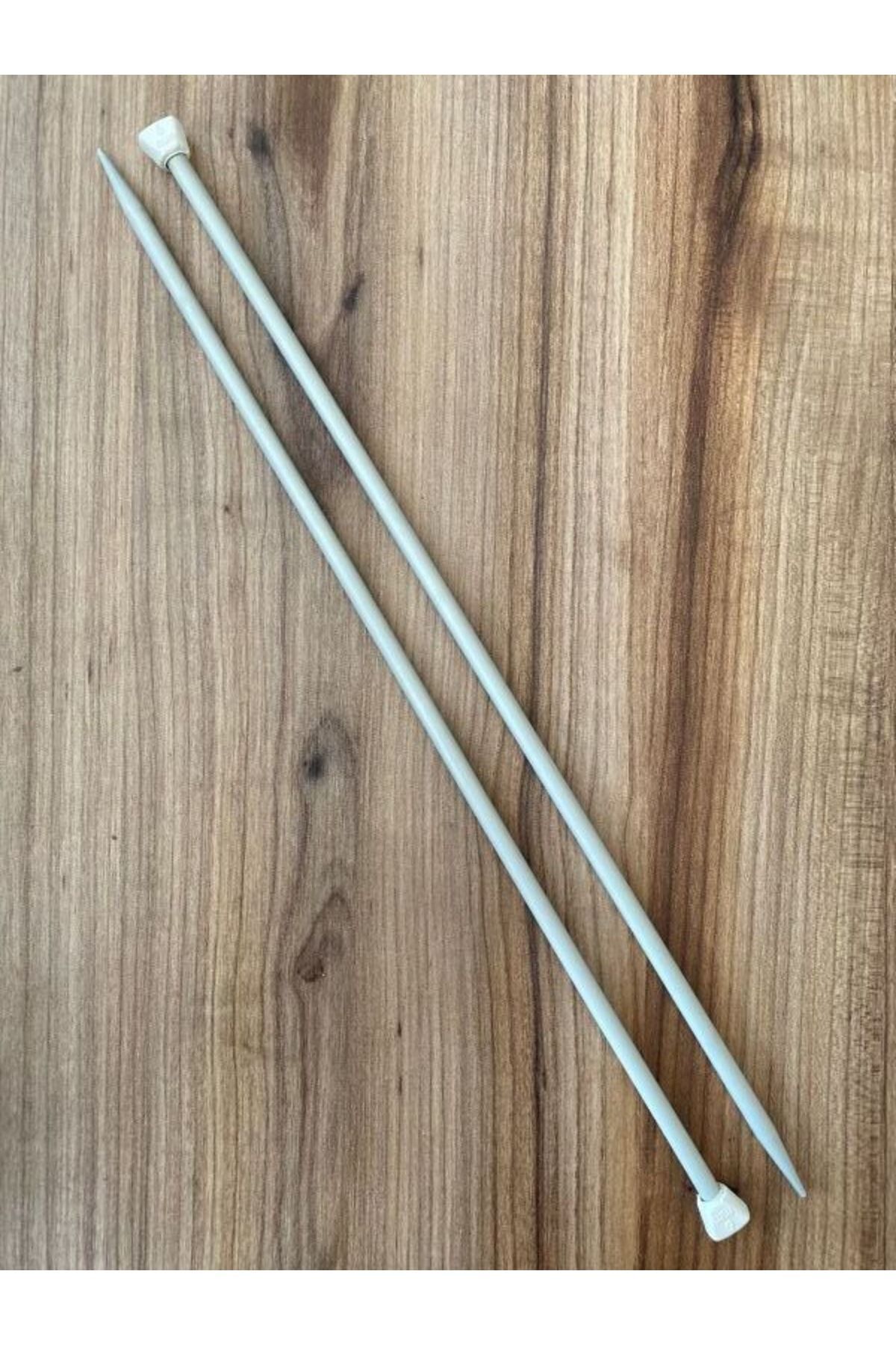 Klasik Aluminyum Örgü Şiş 35cm.