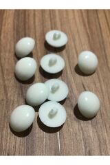 Bebe Büyük Inci Düğme 10 Adet. Renk: Su Mavisi. 1.5cm.