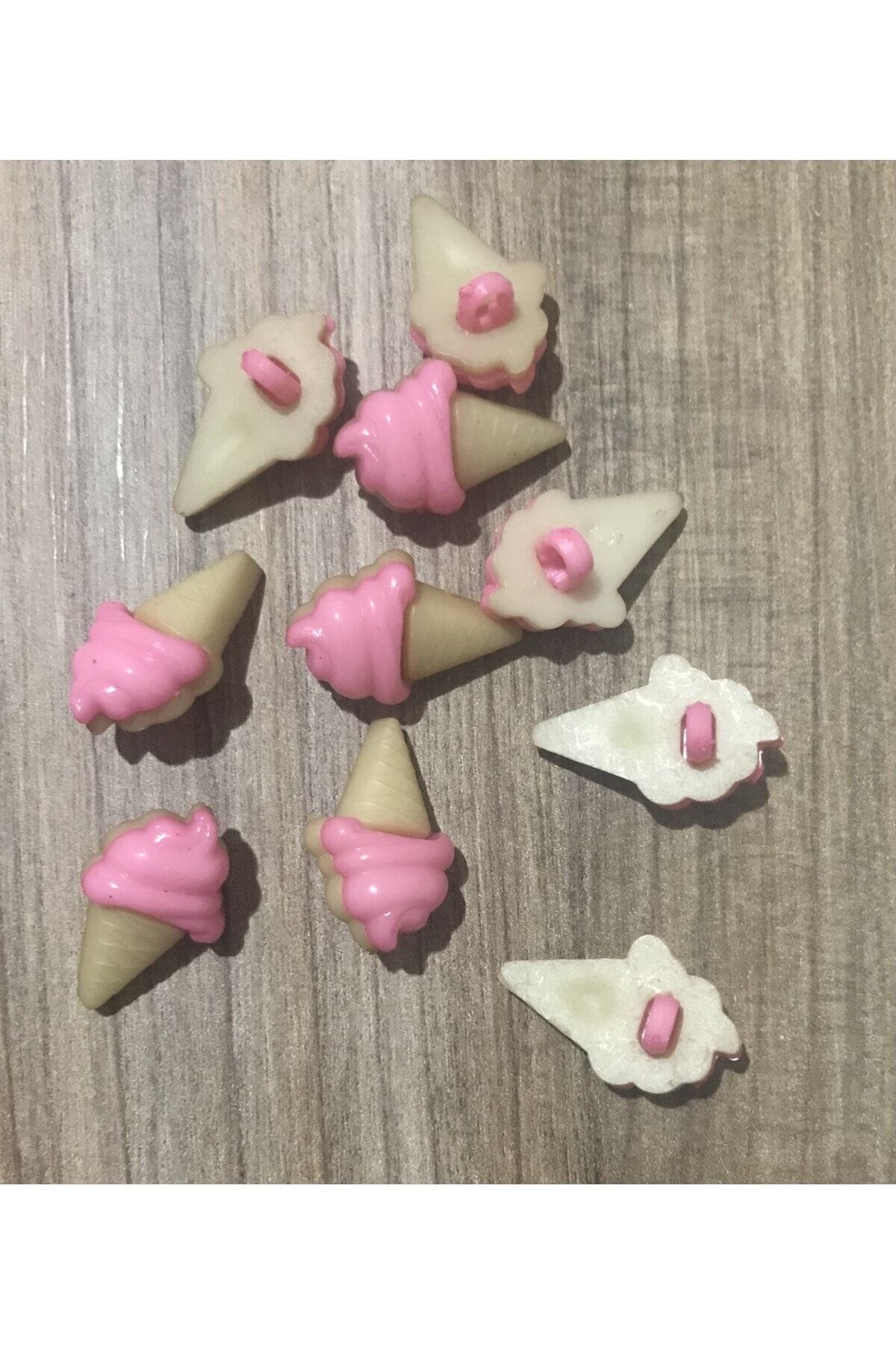 Bebe Düğme Dondurma Küllah. 10 Adet.