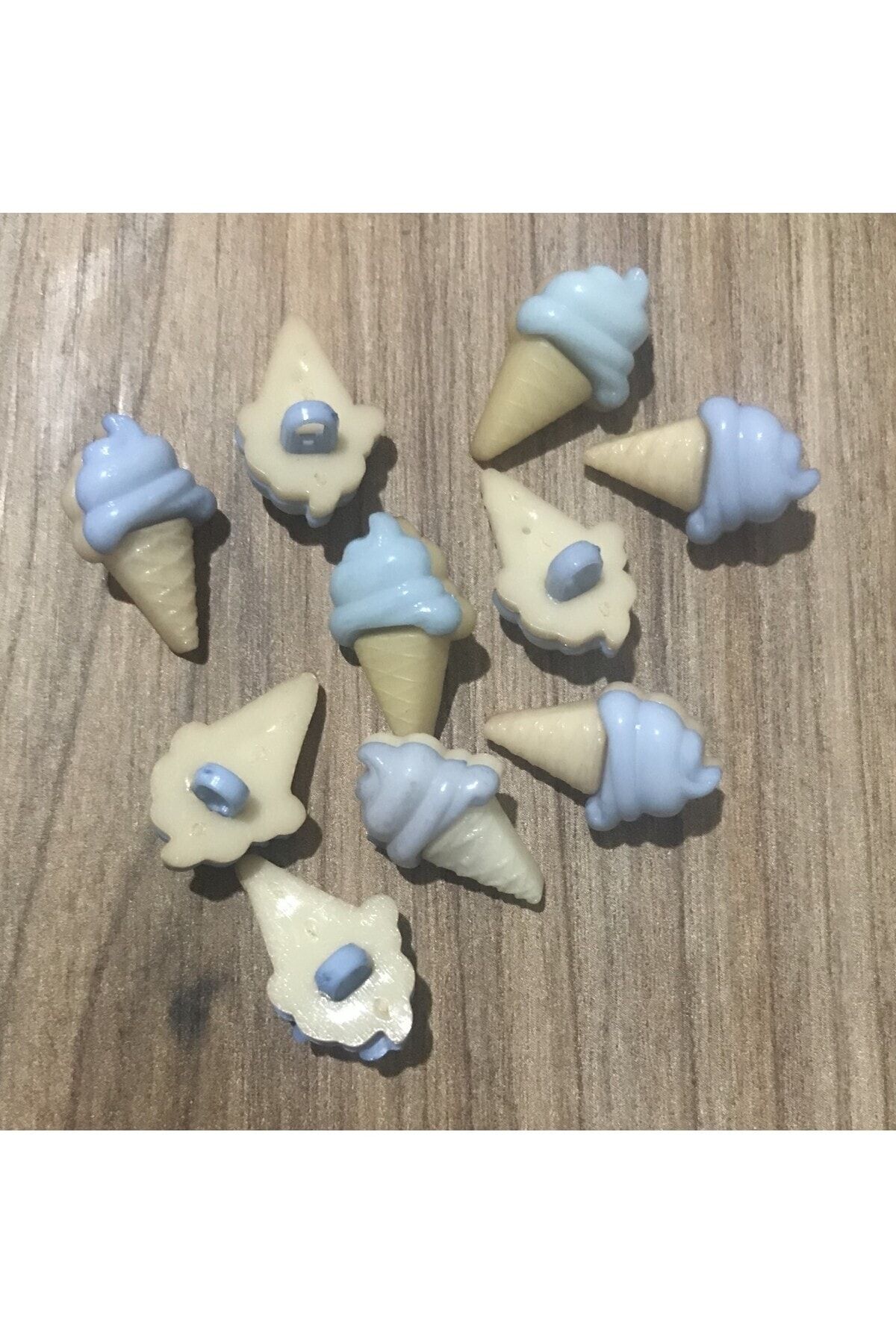 Bebe Düğme Dondurma Küllah. 10 Adet.