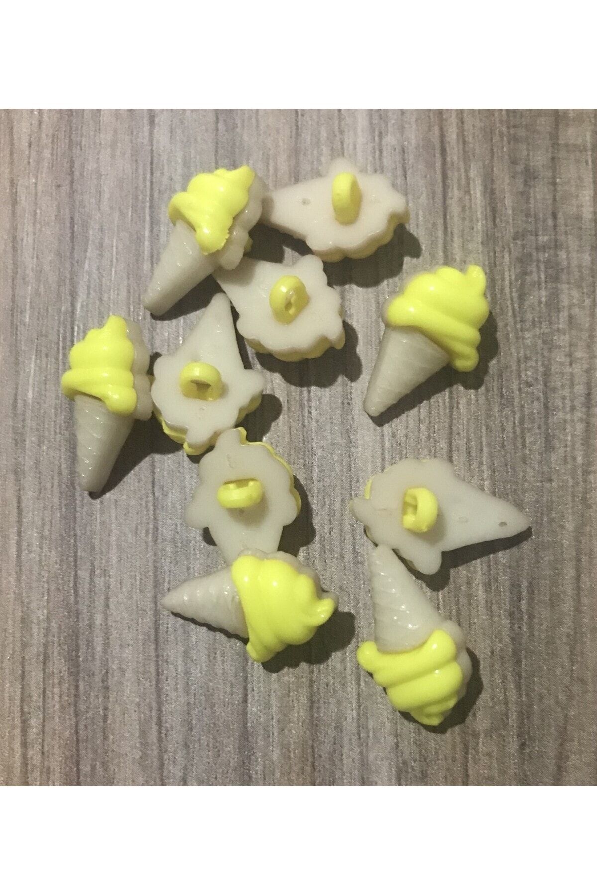 Bebe Düğme Dondurma Küllah. 10 Adet.