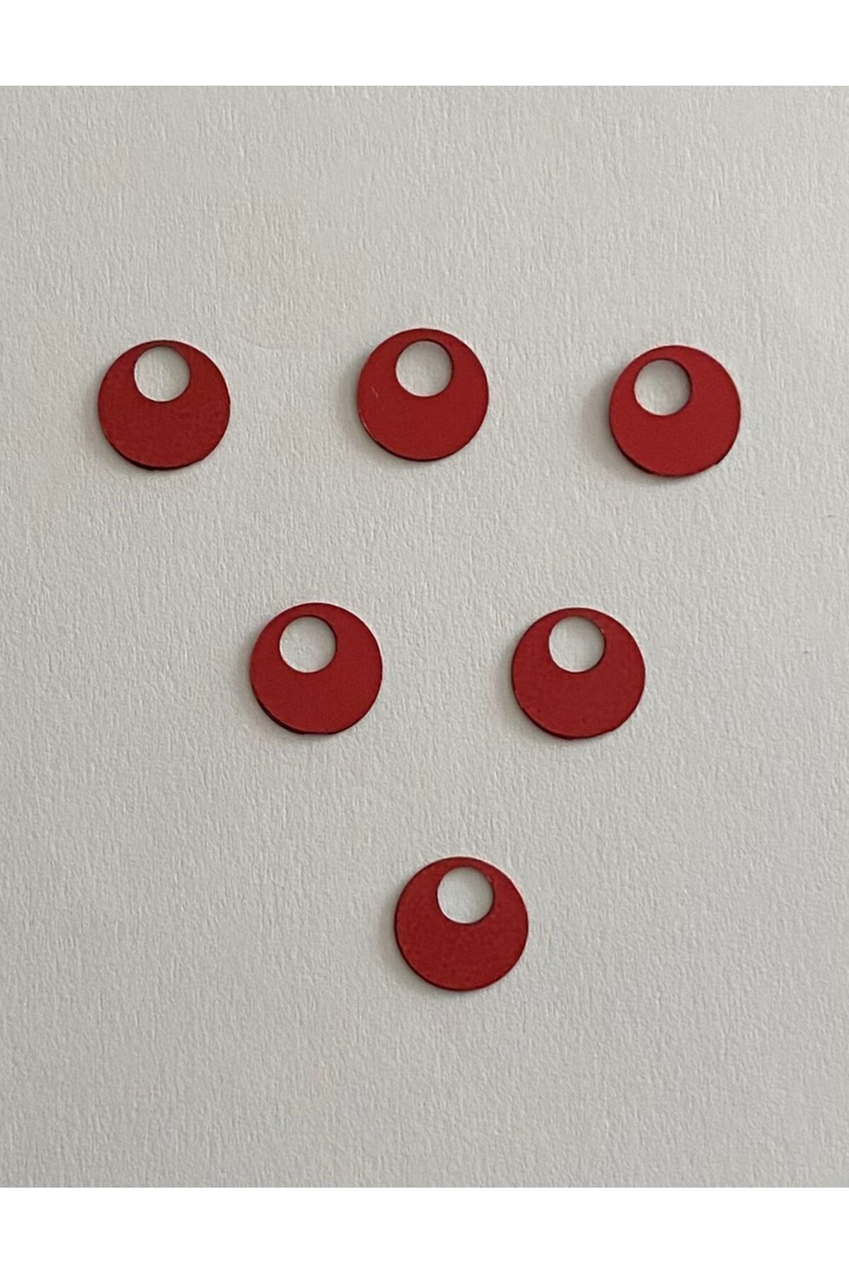 Patik Ve Çanta-cüzdan Pulu 10mm. 20gr. Metalik Kaplama. Bordo.