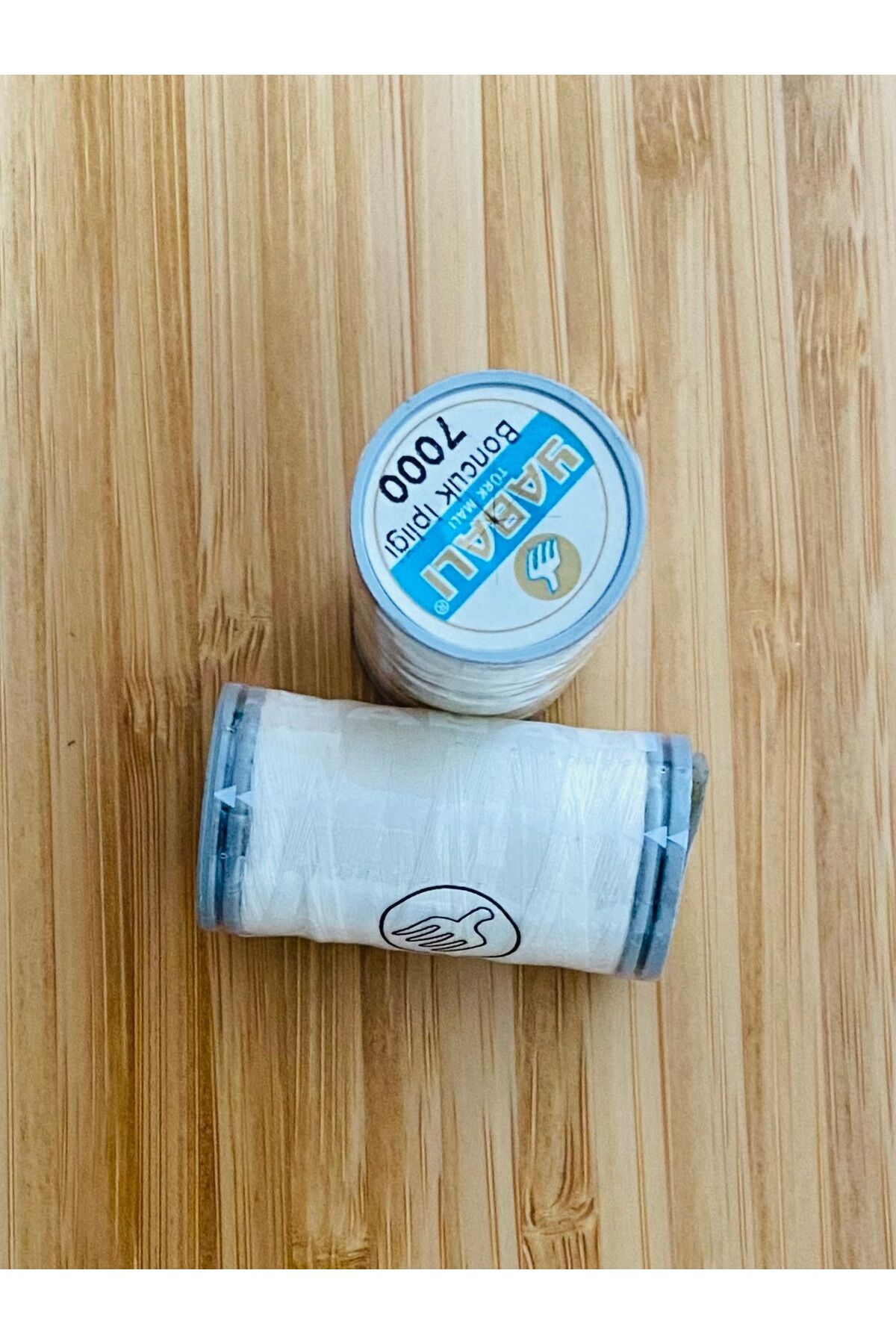 Kopmayan Boncuk İşleme İpi 100m. 2 adet.