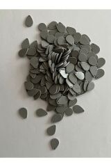 Patik Yazma Abiye Çanta Cüzdan Işleme Damla Pul. Fimo Hamur 25gr Tahmini 190x200adet 8x12mm No;16.
